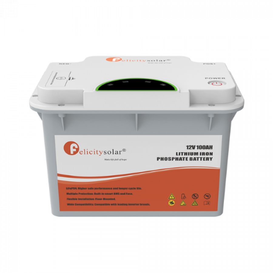 Aromatech Felicity 1.28kWh 12V Lithium Battery
