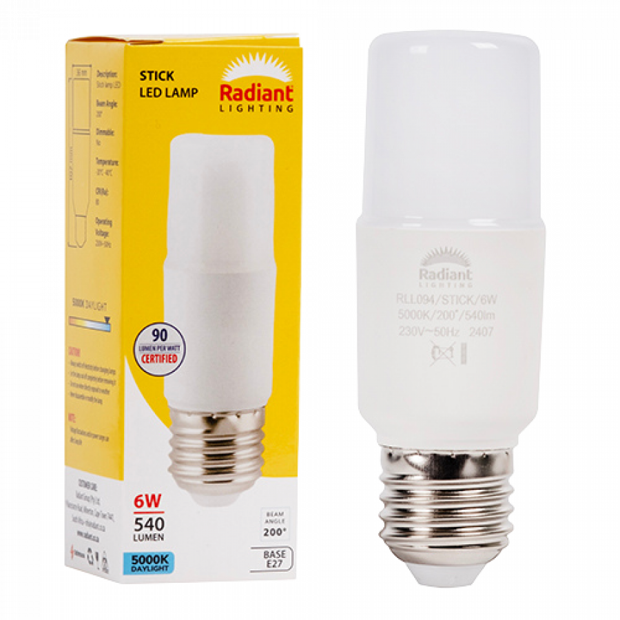 Aromatech Radiant Stick Lamp Frosted 6W