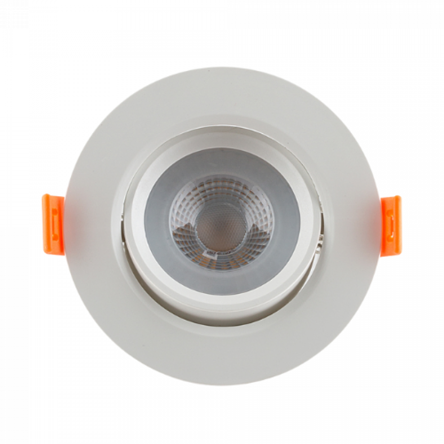 Aromatech Eurolux 5W Tilt Round Downlight White LED